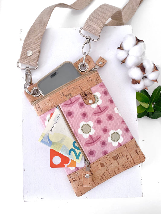 BORSA PORTA CELLULARE LAVANDA
