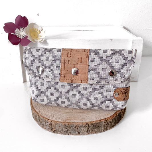 PORTAFOGLIO CINTURA GRIGIO