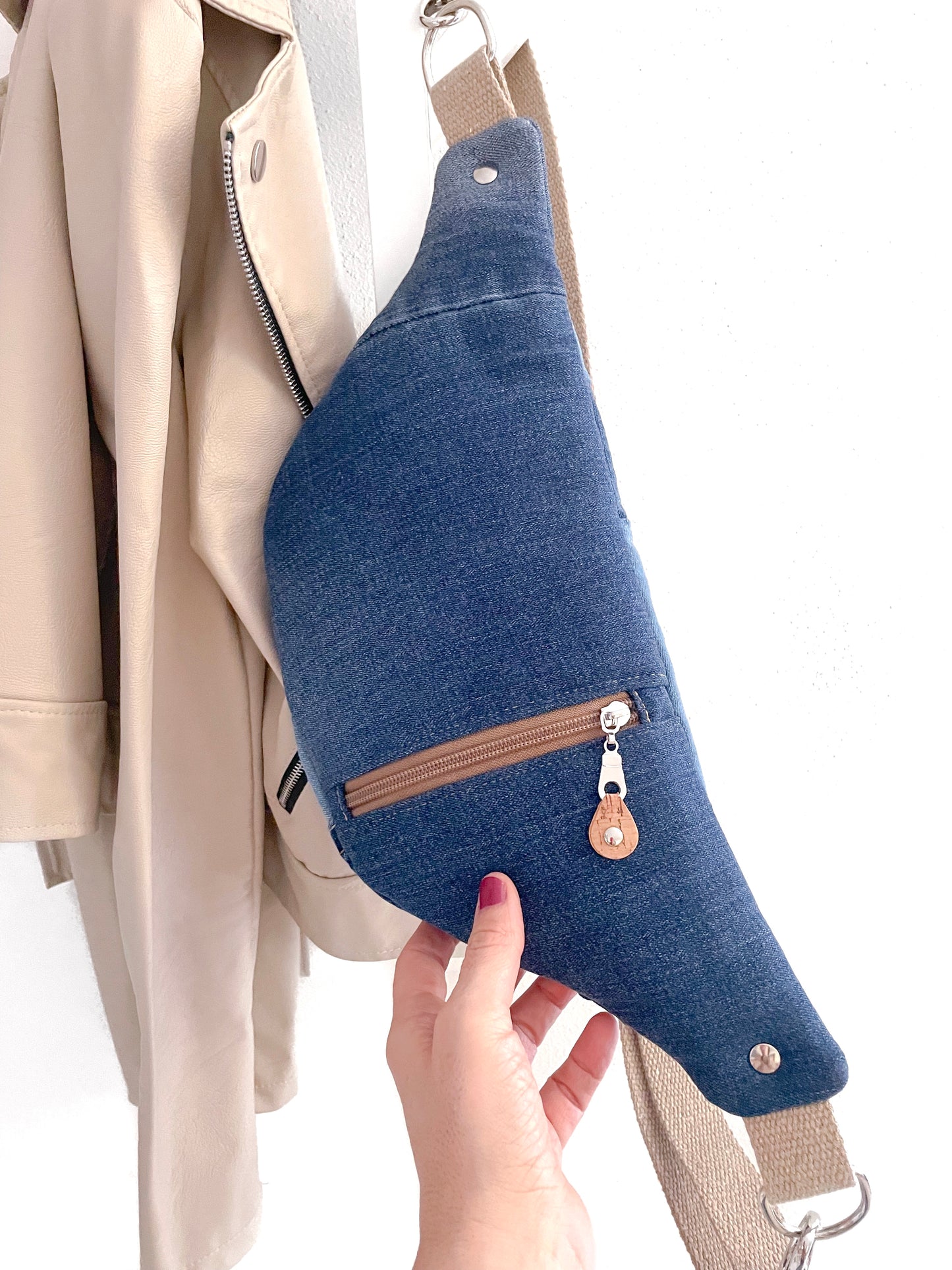 MARSUPIO JEANS BOTTONI