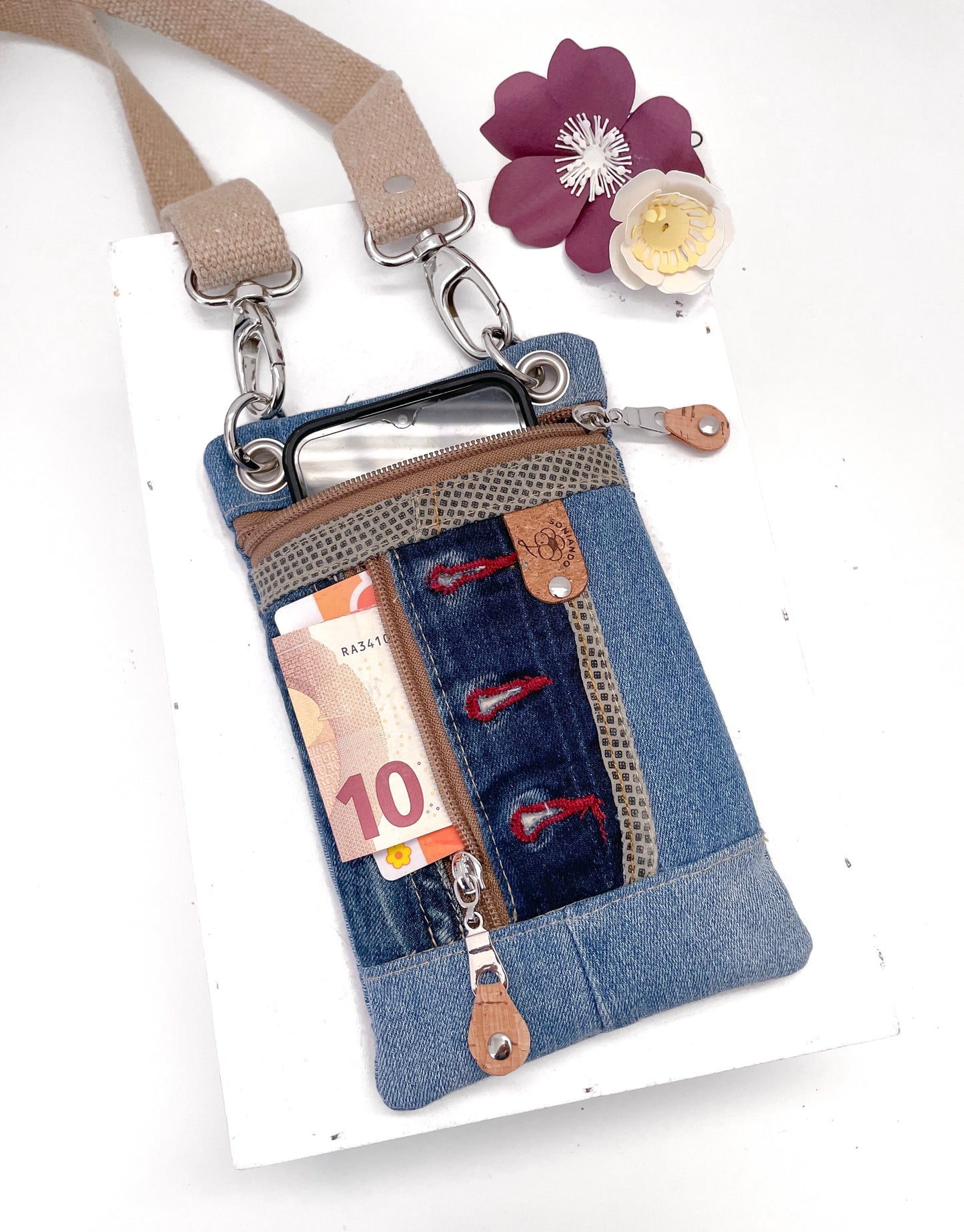 BORSA PORTACELLULARE ASOLE RED