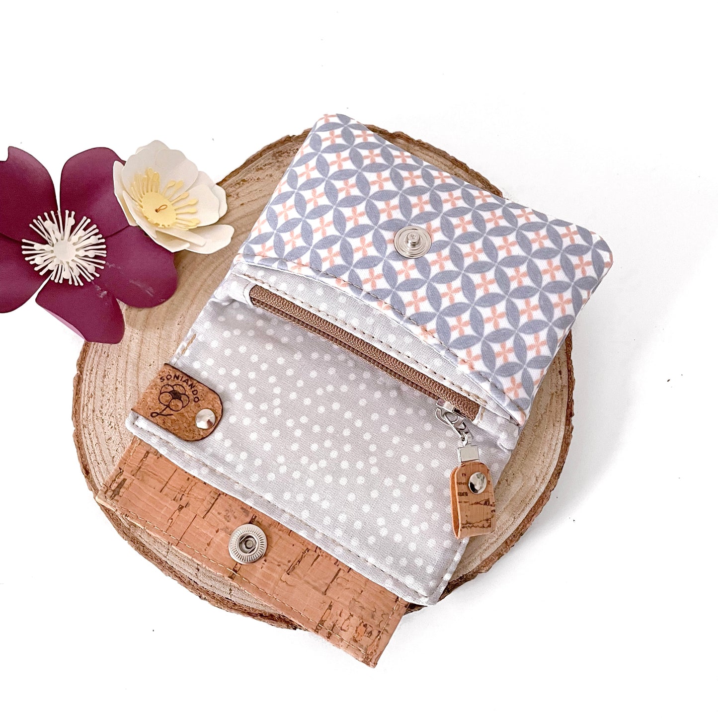 PORTAFOGLIO EVA MINI GEOMETRICO