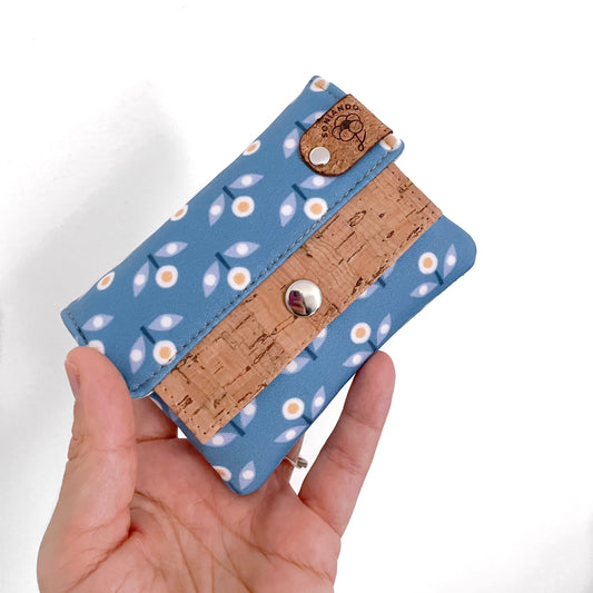 PORTAFOGLIO EVA MINI BLU